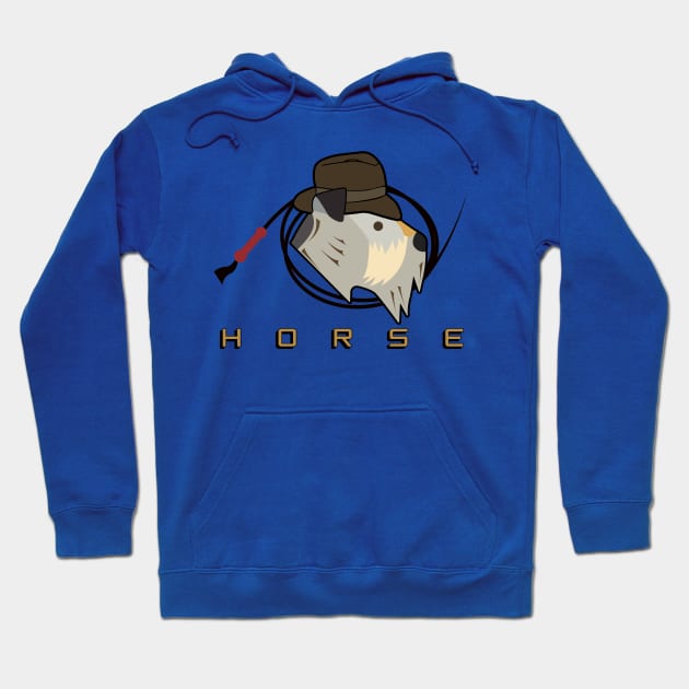 Horsey Hoodie by CineFluxProd